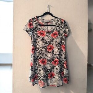 Floral Print Women's Top